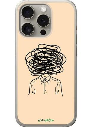 Чехол на iphone 15 pro мысли "4568u-3096-10746"