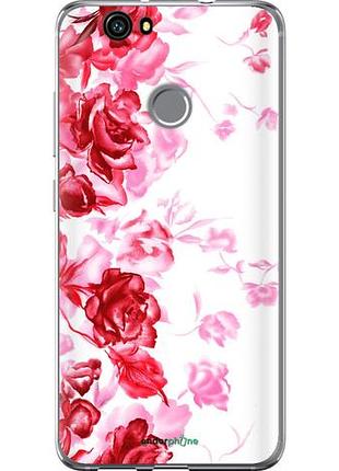 Чохол на huawei nova намальовані троянди "724u-439-10746"