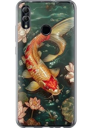 Чехол на huawei honor 10 lite мелодия лотоса "6106u-1618-10746"