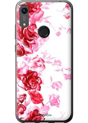 Чохол на huawei y6s намальовані троянди "724u-1871-10746"