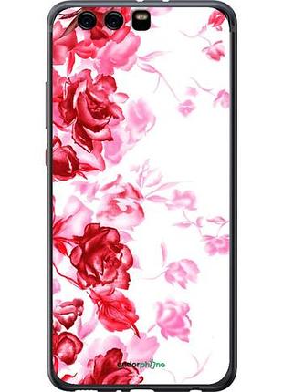 Чохол на huawei p10 plus намальовані троянди "724u-963-10746"