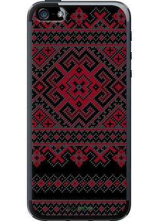 Чехол на iphone 5s вышиванка 52 "1763u-21-10746"