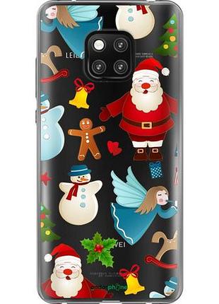 Чехол на huawei mate 20 pro новогодний 1 "4614u-1567-10746"