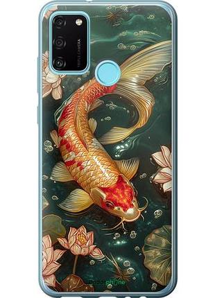 Чехол на huawei honor 9a мелодия лотоса "6106u-1900-10746"