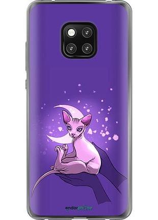 Чехол на huawei mate 20 pro кот2 "4676u-1567-10746"