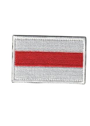 Шеврон военный / армейский, флаг беларусь, на липучке, всу 5 см * 8см
