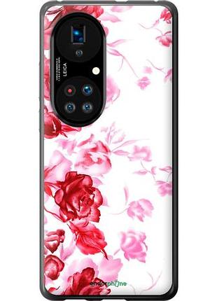 Чохол на huawei p50 намальовані троянди "724u-2292-10746"