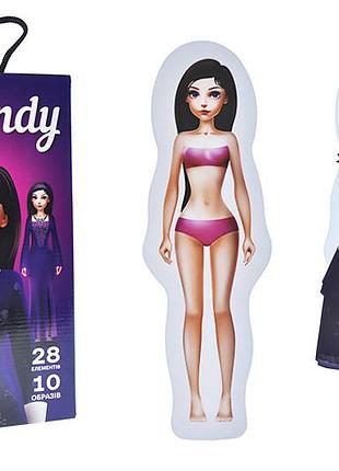 Игра одевалка деревянная на магнитах "wendy" wensday adams уэнсдэй qb600-010 qbee
