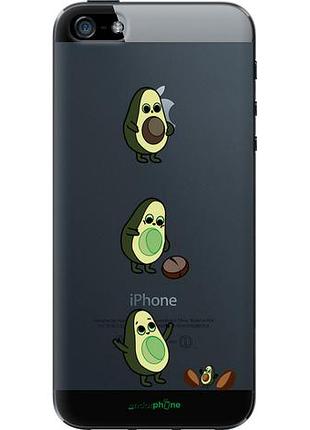 Чехол на iphone 5 авокадо 1 "4857u-18-10746"