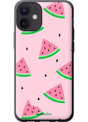 Чехол на iphone 12 mini розовый арбуз "4314u-2071-10746"