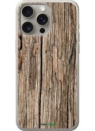 Чехол на iphone 15 pro max текстура дерева "4476u-3098-10746"