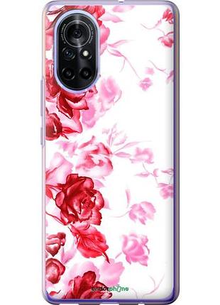 Чохол на huawei nova 8 намальовані троянди "724u-2245-10746"