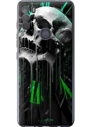 Чохол на motorola g50 череп-годинник "4100u-2354-10746"
