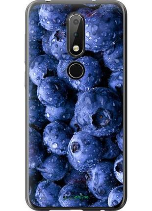 Чехол на nokia 6.1 plus голубика "4459u-1539-10746"