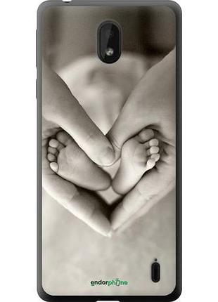 Чехол на nokia 1 plus любовь "699u-1677-10746"