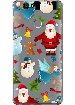 Чехол на huawei nova новогодний 1 "4614u-439-10746"