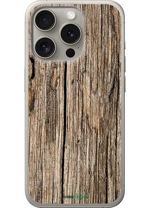 Чехол на iphone 15 pro текстура дерева "4476u-3096-10746"