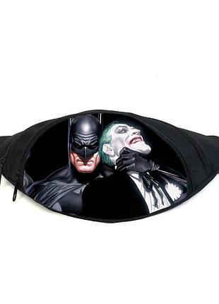 Поясная сумка бананка бэтмен (batman gb 01) gear bag черная