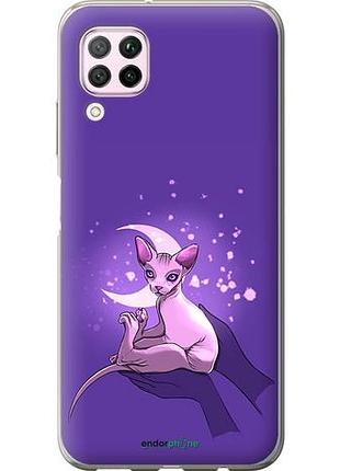 Чехол на huawei p40 lite кот2 "4676u-1887-10746"