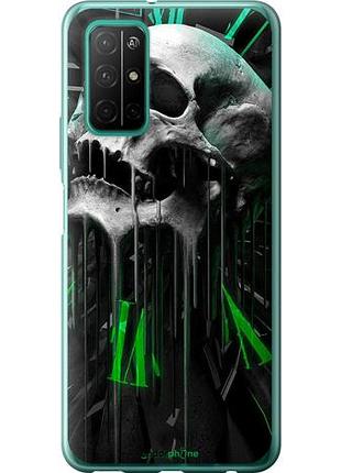 Чохол на huawei honor 30s череп-годинник "4100u-1897-10746"
