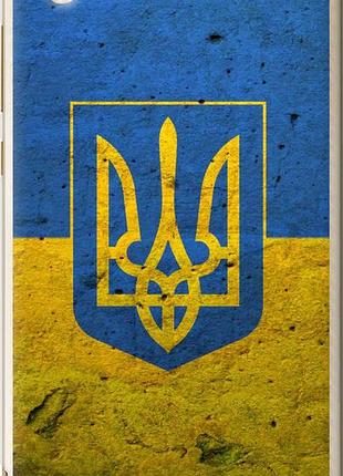 Чехол на huawei y6 ii флаг и герб украины 2 "378u-338-10746"