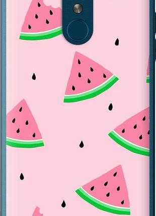 Чохол на lg k8 2018 рожевий кавун "4314u-1384-10746"