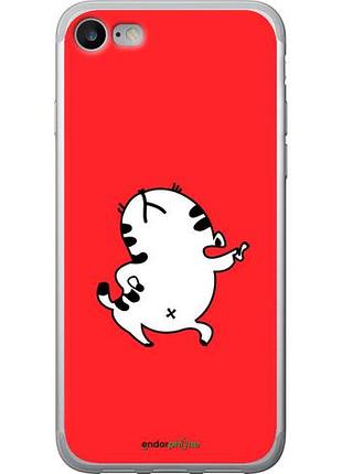 Чехол на iphone se 2022 котик "4577u-3737-10746"