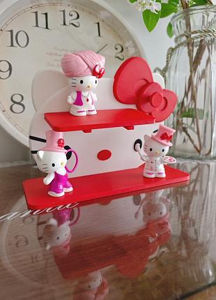 Hello kitty підставка стенд для фігурок з атб хеллоу кітті