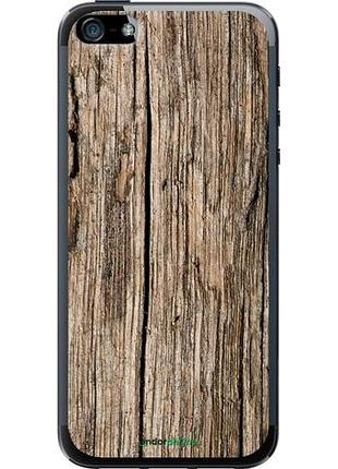 Чехол на iphone 5 текстура дерева "4476u-18-10746"