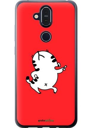 Чехол на nokia 8.1 котик "4577u-1620-10746"
