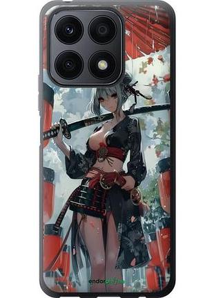 Чехол на huawei honor x8a гейша-воин "6124u-2963-10746"