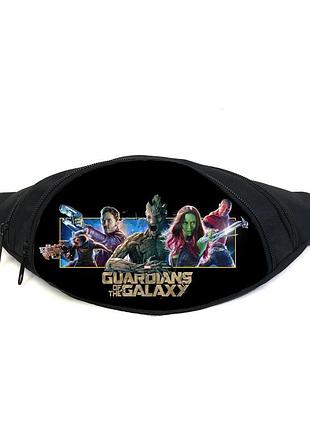 Поясная сумка бананка стражи галактики (guardians of the galaxy gb 03) gear bag черная