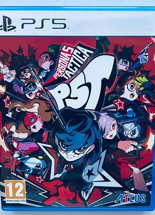 Persona 5 tactica, б/у, английская версия - диск для playstation 5