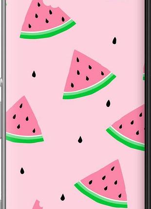 Чехол на sony xperia m5 e5633 розовый арбуз "4314u-217-10746"