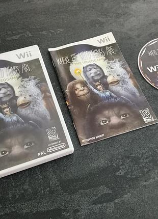 Диск where the wild things are (nintendo wii)