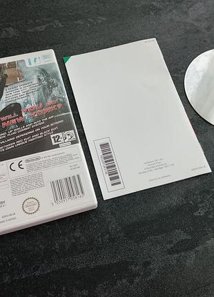 Диск spider-man web of shadows (nintendo wii) 2