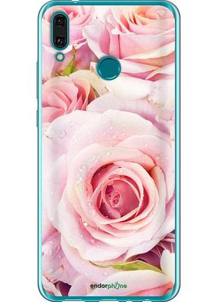 Чохол на huawei y9 2019 троянди "525u-1602-10746"