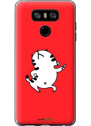 Чехол на lg g6 котик "4577u-836-10746"