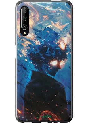 Чохол на huawei p smart pro сатору годжо "6129u-1906-10746"
