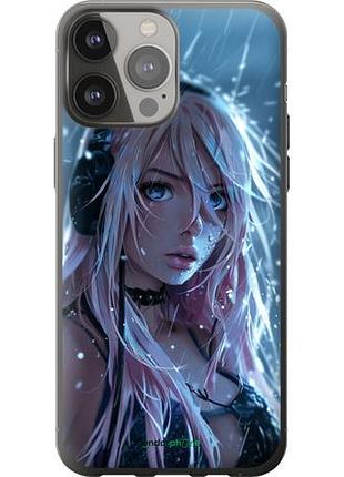 Чохол на iphone 13 pro max неоновий дощ "6119u-2371-10746"