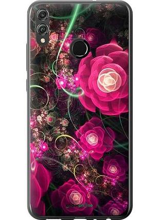 Чохол на huawei honor 8x абстрактні квіти 3 "850u-1596-10746"