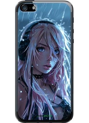 Чохол на iphone se неоновий дощ "6119u-214-10746"