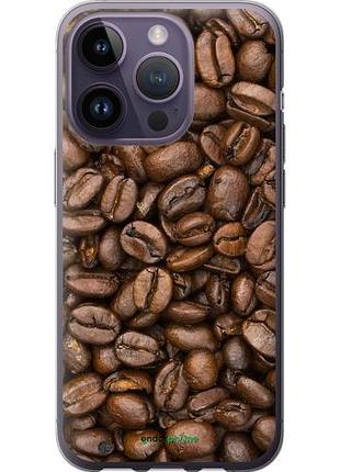 Чехол на iphone 14 pro зёрна кофе "783u-2646-10746"