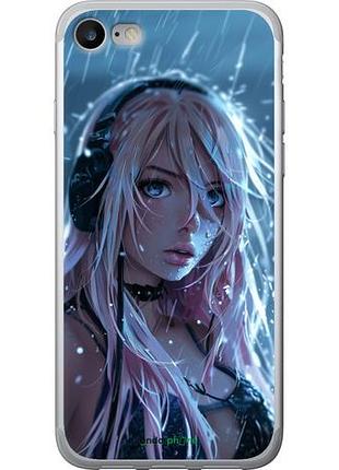 Чохол на iphone 7 неоновий дощ "6119u-336-10746"
