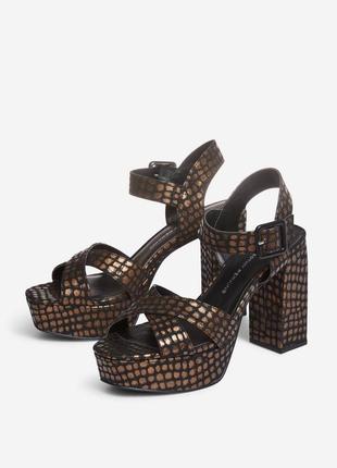 Dorothy perkins heeled sandals gold boppity сандали босоножки на платформе 26-26.5-271 фото