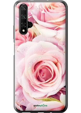 Чехол на huawei honor 20 розы "525u-1697-10746"