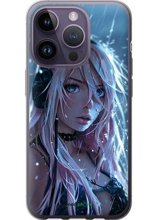 Чохол на iphone 14 pro неоновий дощ "6119u-2646-10746"