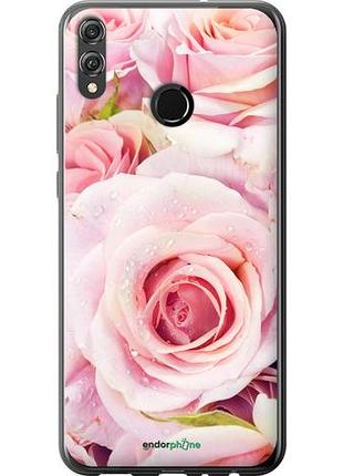 Чехол на huawei honor 8x розы "525u-1596-10746"