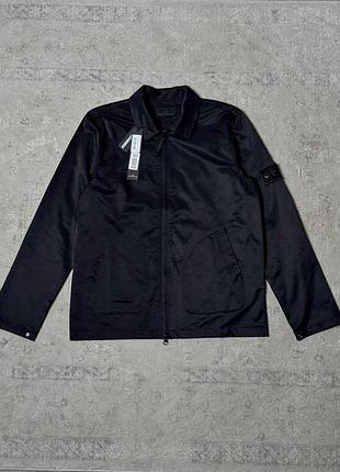 Овершот stone island ghost overshirt black