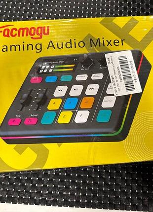 Игровой аудиомикшер facmogu g9 с live sound card